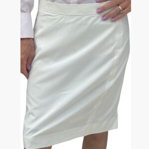 Rosa York Business Casual Ivory Women's Skirt